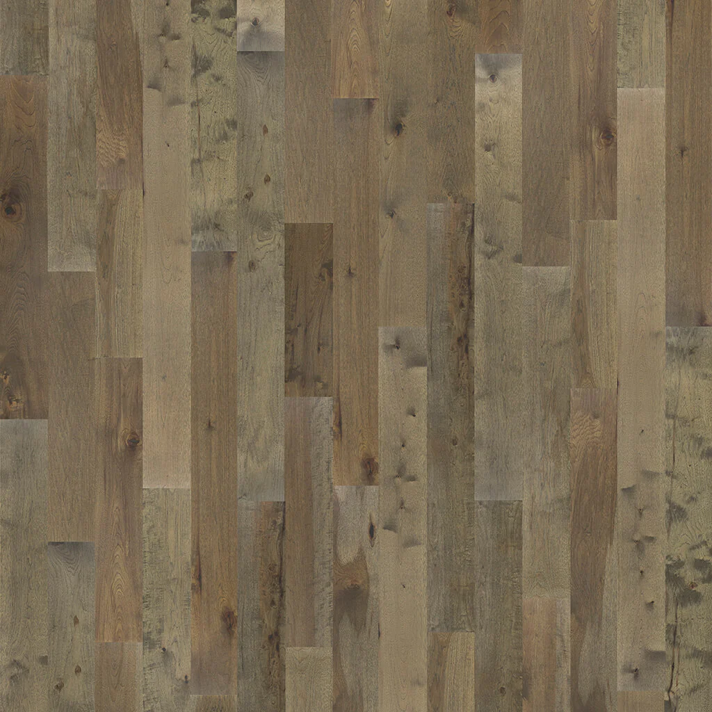 1/2 In Blue Ridge Hickory Prefinished Engineered Hardwood Flooring 7.4 In. Wide - Image 3