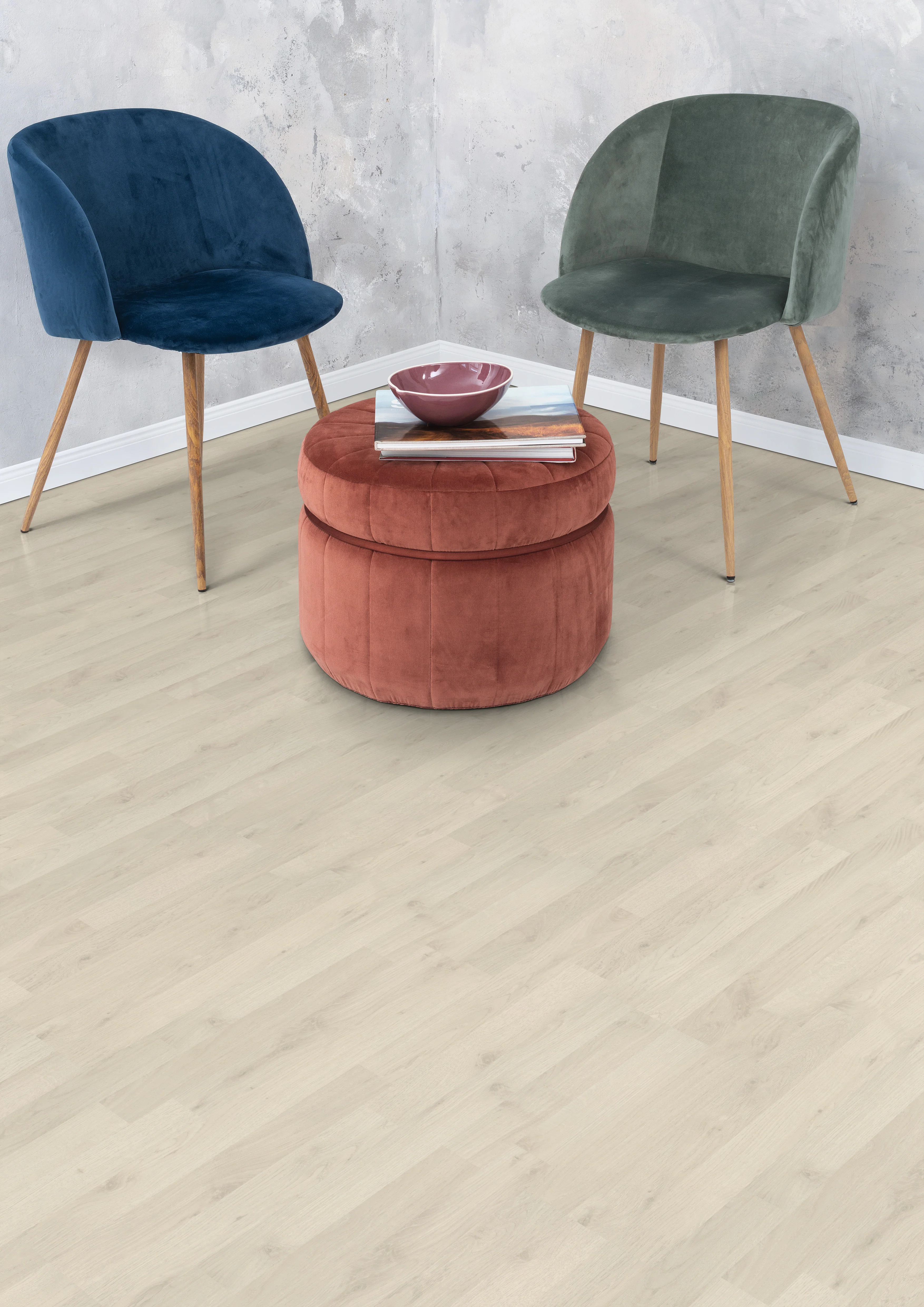 6mm Frosted Oak Multistrip Laminate Flooring 7.6 in. Width x 50.87 in. Length - Image 5