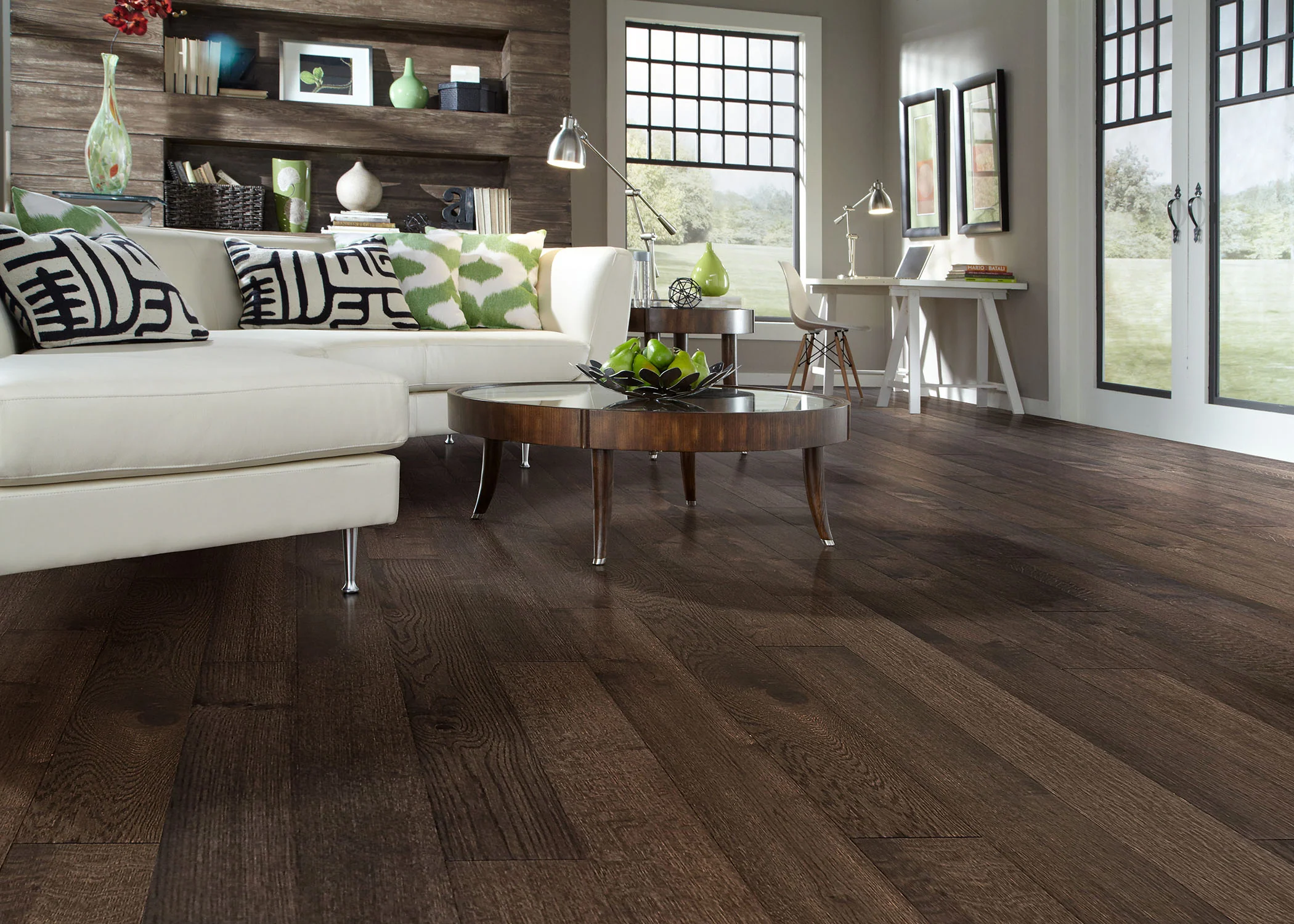 3/8 in. Russett White Oak Engineered Hardwood Flooring 5 in. Wide - Image 5