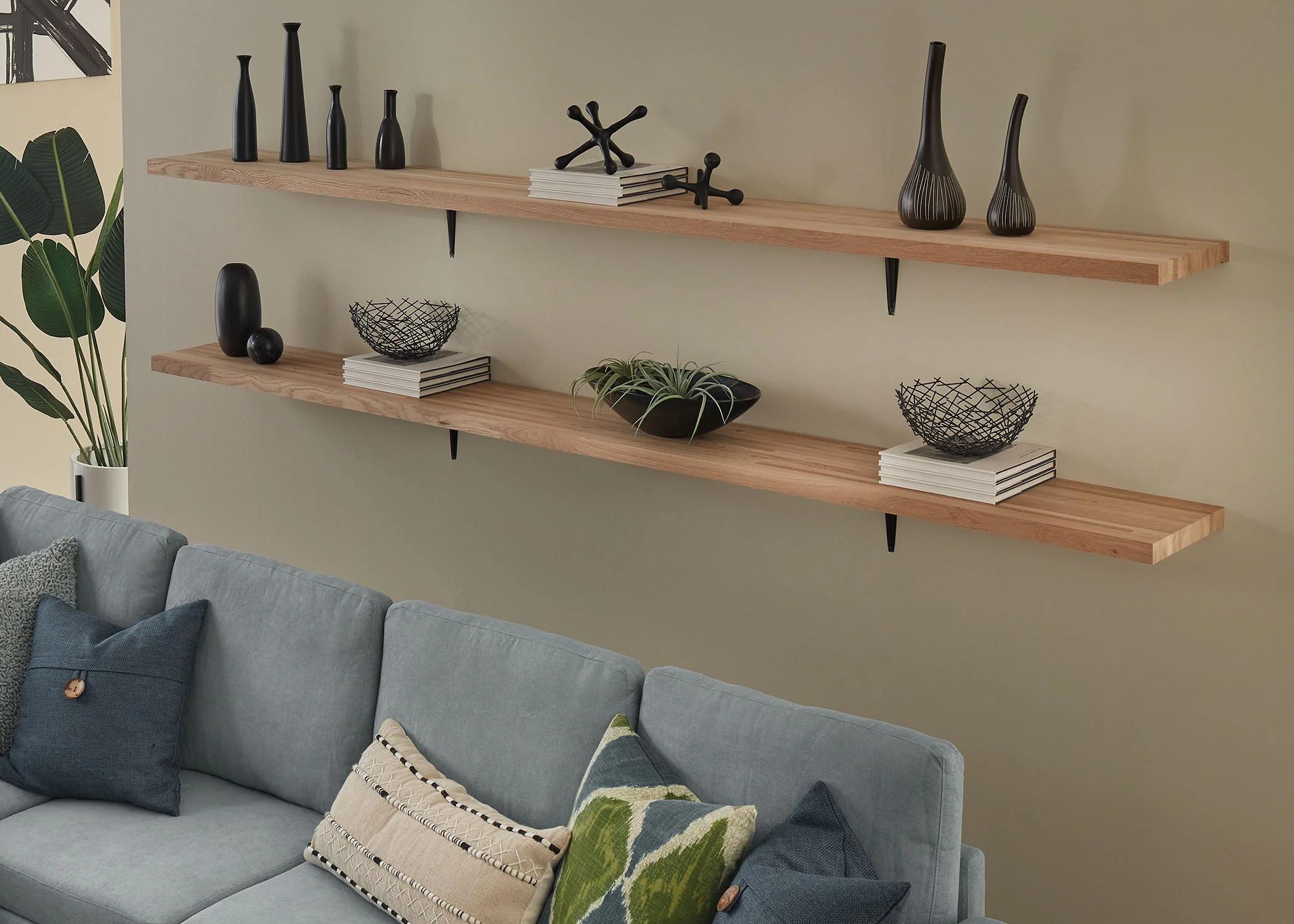 Unf. Signature White Oak 12 ft. L x 25 in. W x 1-1/2Â  in. Thick Solid Butcher Block Countertop - Image 3