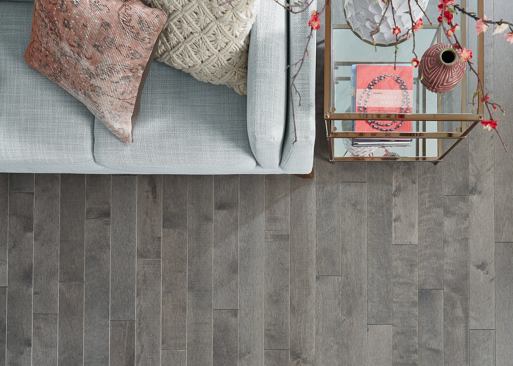 3/4 in. Pasque Island Distressed Prefinished Solid Hardwood Flooring 4.25 in. Wide - Image 4