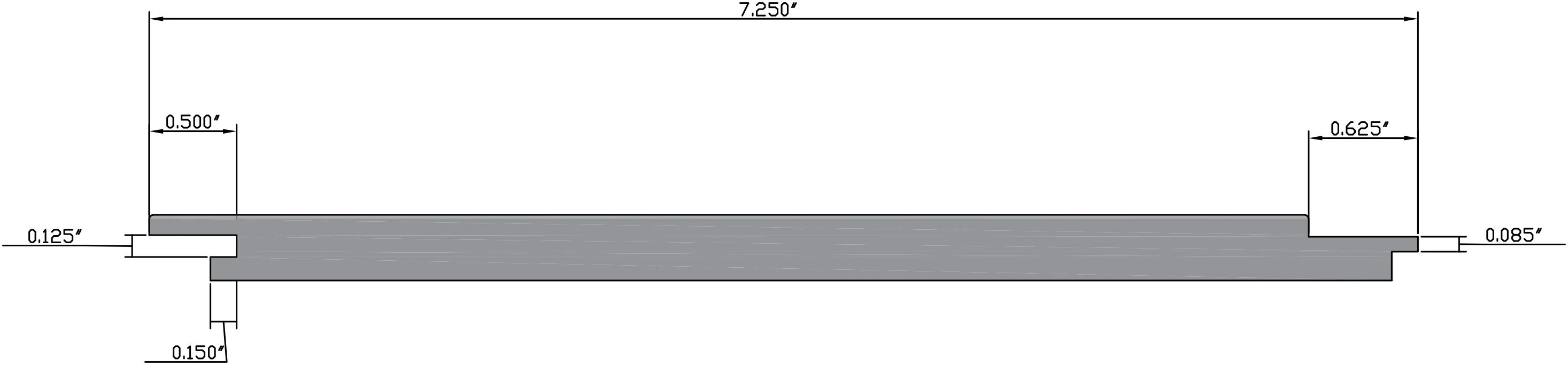 Wall Shiplap PRE White 7-1/4" x 96" - Image 4